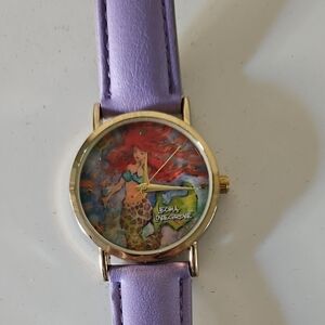 Purple Band Mermaid Watch